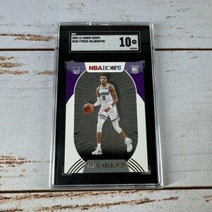 2020-21 Panini Hoops #238 Tyrese Haliburton Rookie RC SGC 10 Gem Mint Kings